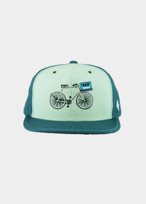 Cap "Expresslieferdienst" - dunkelgrün - (Snapback)